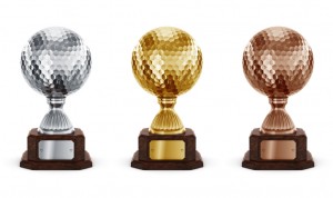 Golf trophys